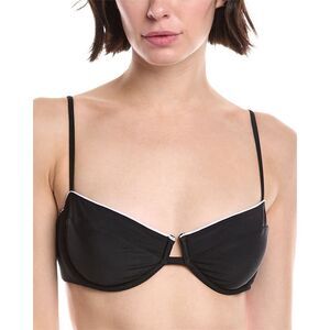 La Porte Womens  Fonda Underwire Bikini Top, Black